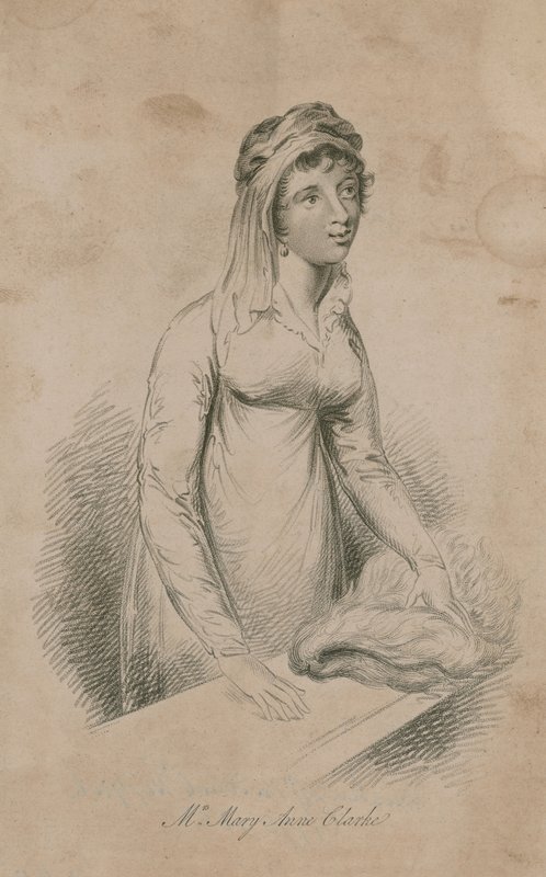 Mary Anne Clarke asszony alkotó: English School