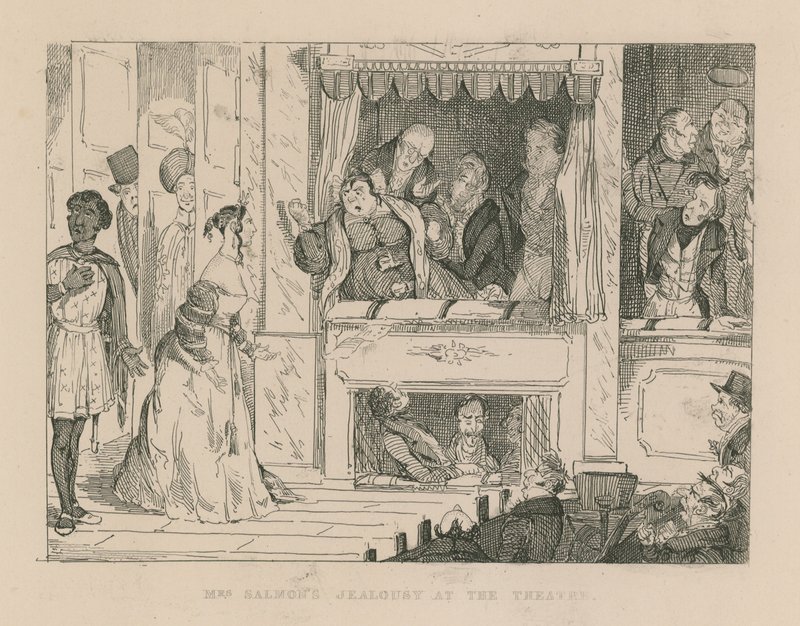 Mrs. Salmons féltékenység a színházban alkotó: English School