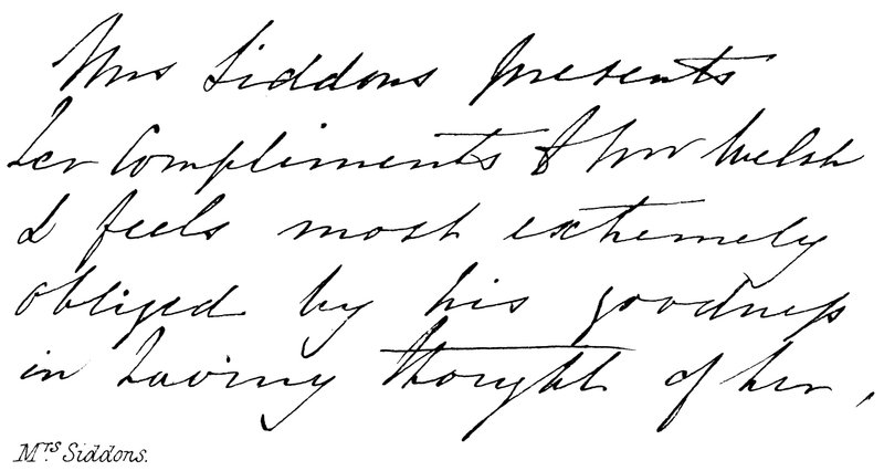 Siddons asszony alkotó: English School