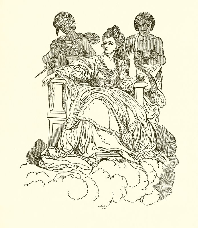 Mrs Siddons mint a tragikus múzsa alkotó: English School