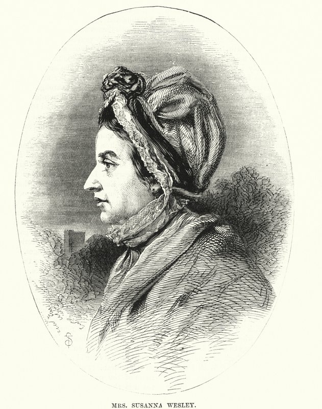 Mrs. Susanna Wesley (metszet) alkotó: English School