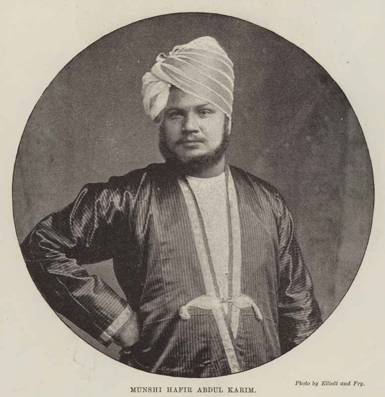Munshi Hafir Abdul Karim (metszet) alkotó: English School