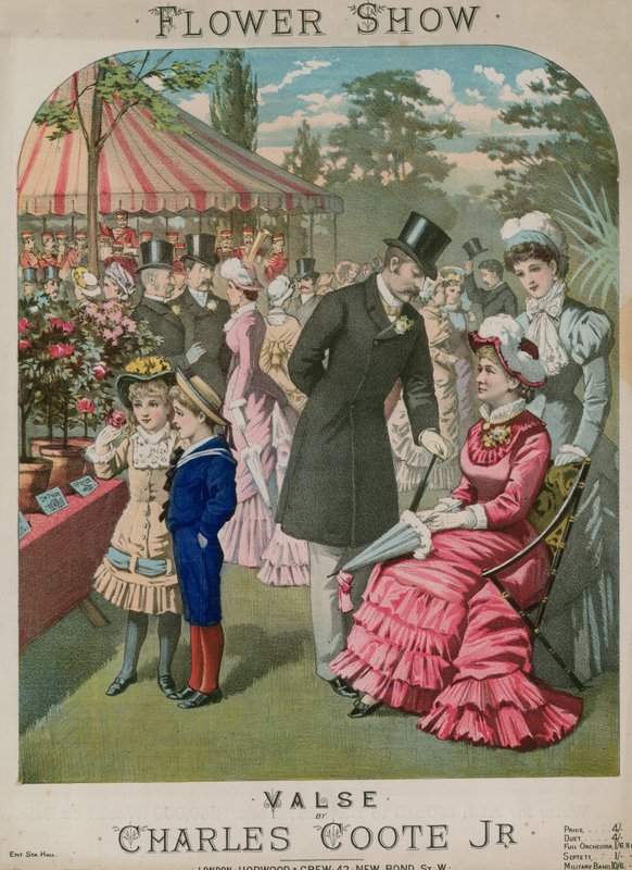 Kotta a Flower Show-hoz, Charles Coote Jr. keringőjéhez alkotó: English School