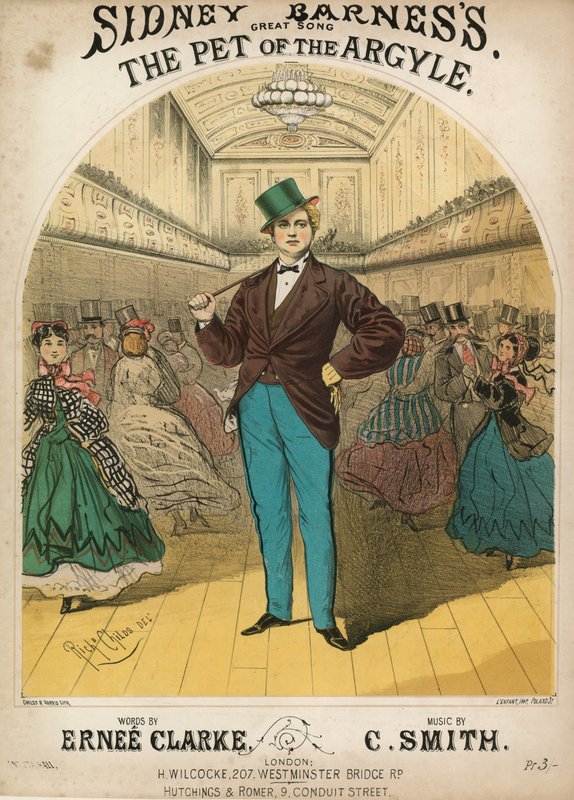 Kotta Sidney Barness The Pet of the Argyle című számához alkotó: English School