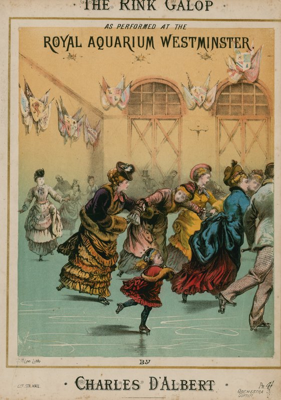 Zenei kotta a The Rink Galop-hoz, Charles DAlberttől alkotó: English School