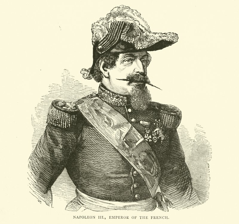 III. Napóleon, a franciák császára, 1870. július alkotó: English School