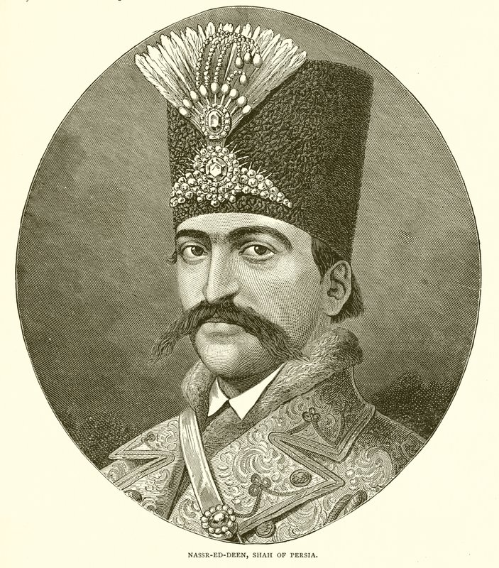 Nasser ed Deen, perzsa sah alkotó: English School