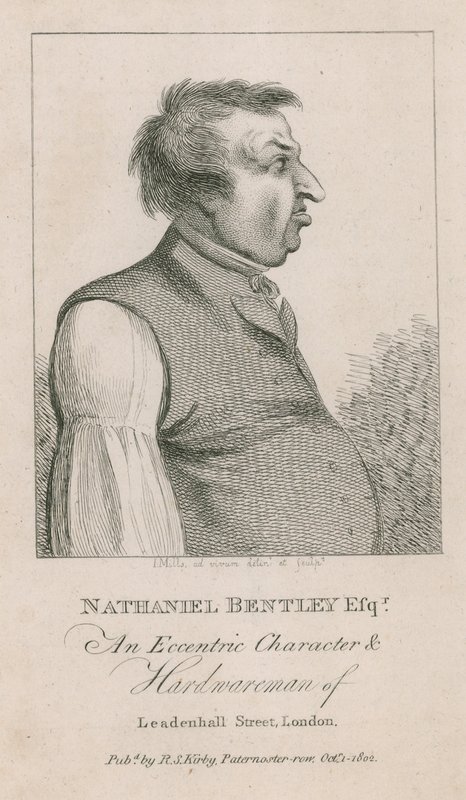 Nathaniel Bentley Esq, A londoni Leadenhall Street excentrikus karaktere és hardveres alkotó: English School