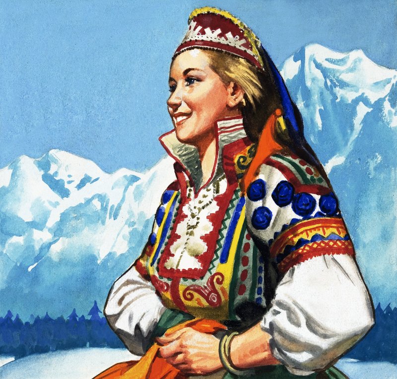 Jugoszlávia nemzeti viselete alkotó: English School