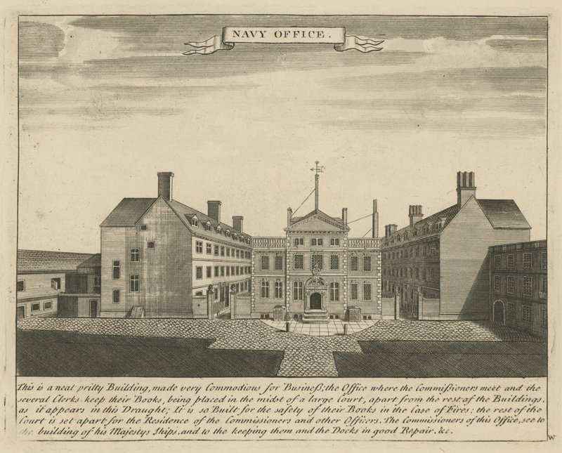 Haditengerészeti Iroda, London alkotó: English School