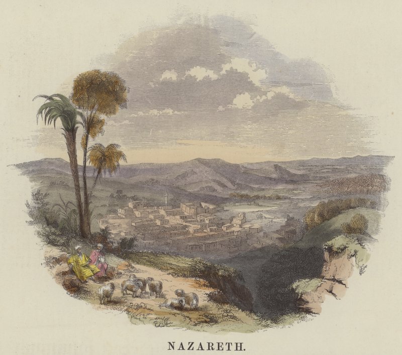 Nazareth (színes metszet) alkotó: English School