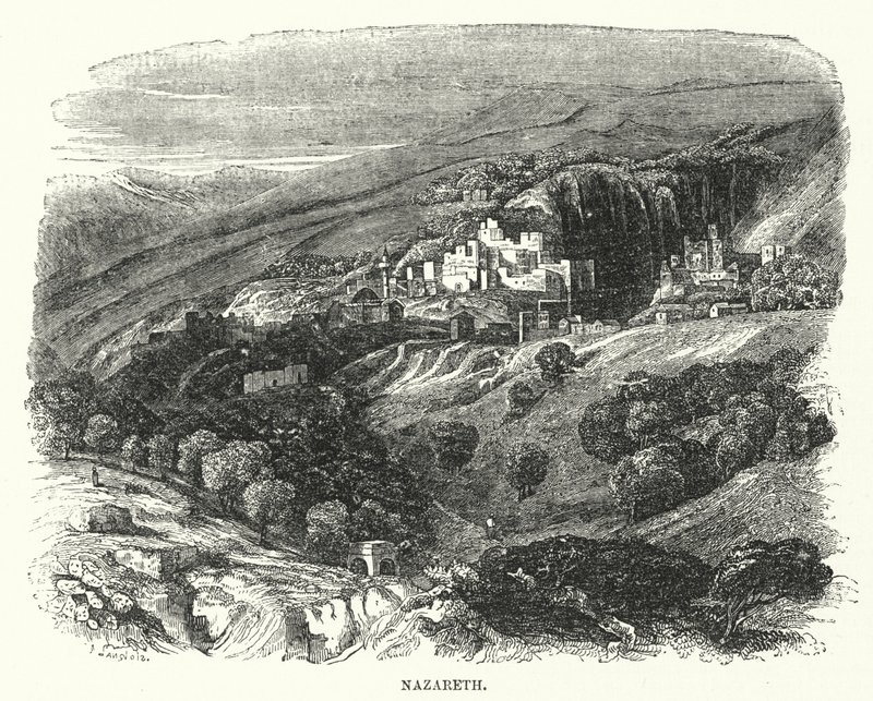 Názáret (metszet) alkotó: English School