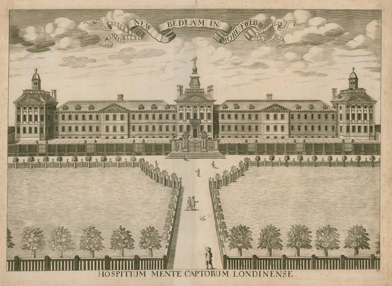 New Bedlam Kórház, Moorfields, London alkotó: English School