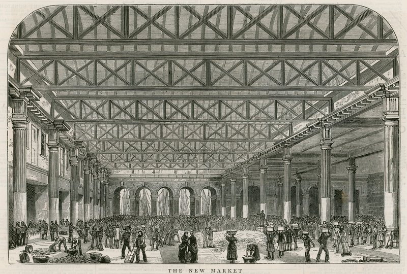 Új Billingsgate piac alkotó: English School
