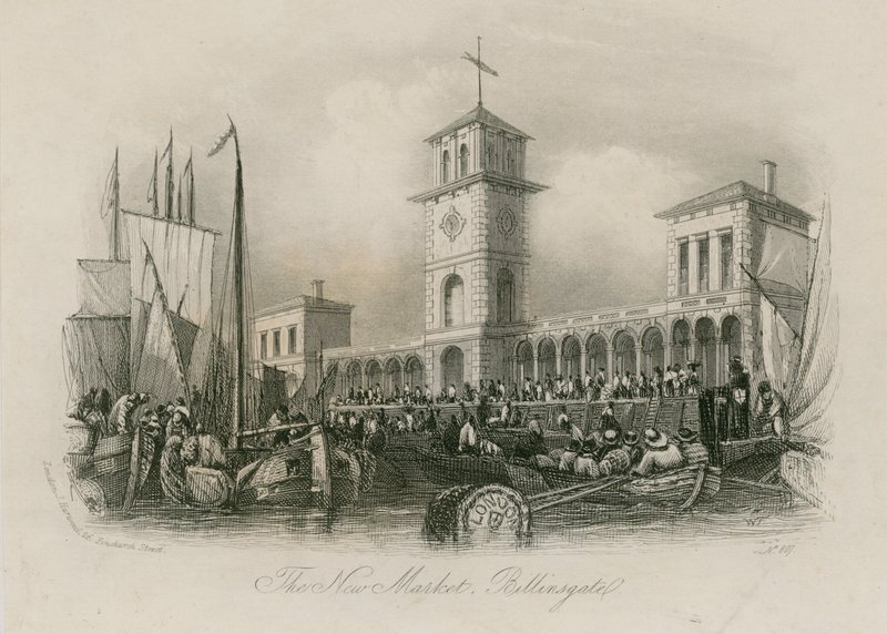 Új Billingsgate piac alkotó: English School