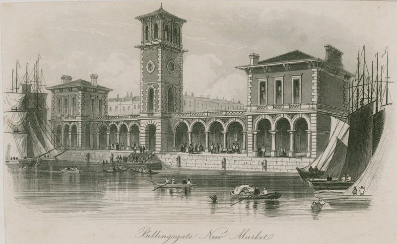 Új Billingsgate piac alkotó: English School