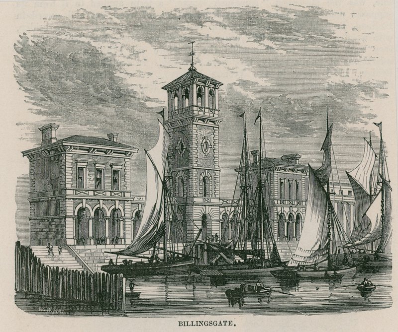 Új Billingsgate piac alkotó: English School