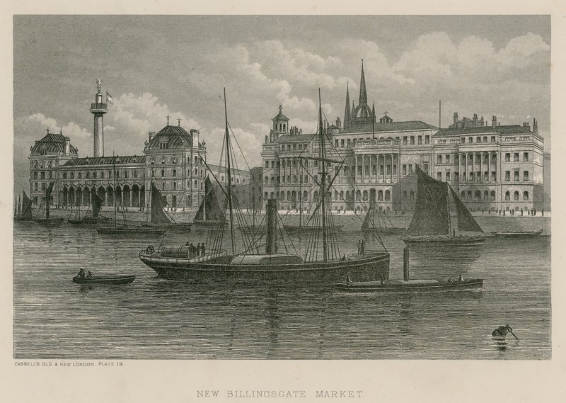 Új Billingsgate piac alkotó: English School