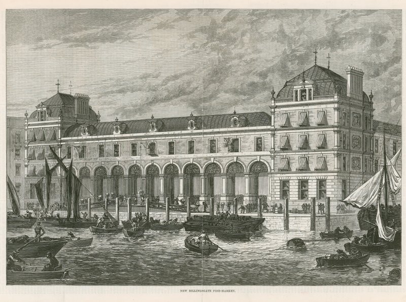 Új Billingsgate piac alkotó: English School