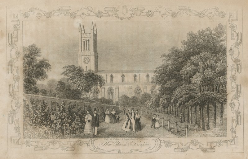 New Church, Brompton, London alkotó: English School