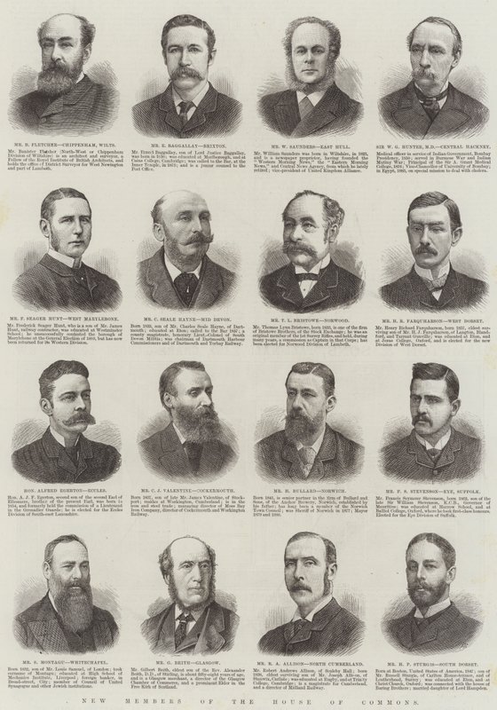 Az alsóház új tagjai (metszet) alkotó: English School