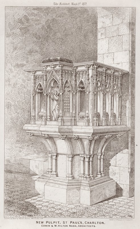 Új szószék, St Paul