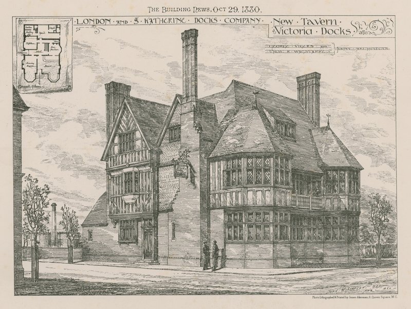 New Tavern, Victoria Docks alkotó: English School
