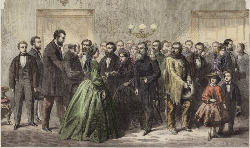 Újévi fogadás a Fehér Házban alkotó: English School