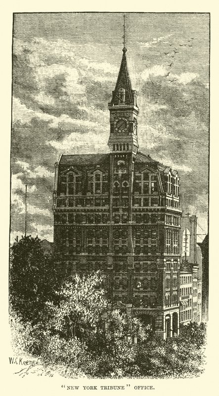 New York Tribune iroda alkotó: English School