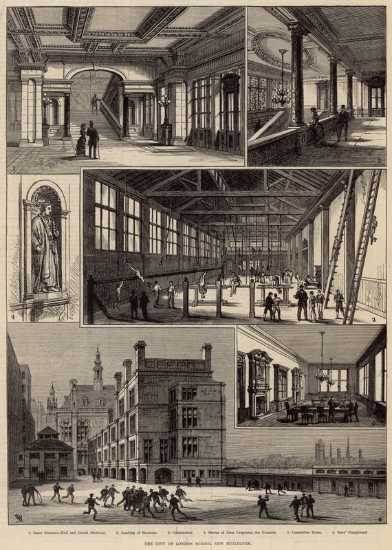 A City of London School új épületei alkotó: English School