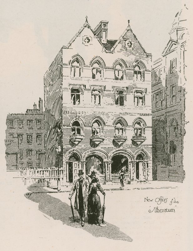 Az Athenaeum új irodái, London alkotó: English School