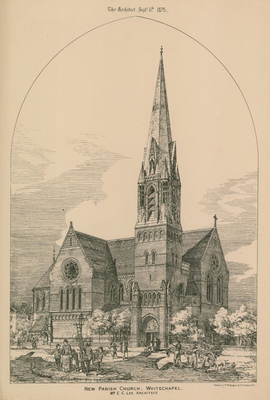 Új plébániatemplom, Whitechapel alkotó: English School