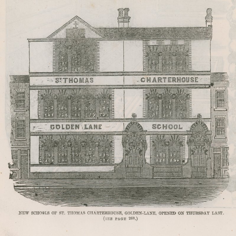 A St Thomas Charterhouse új iskolái alkotó: English School