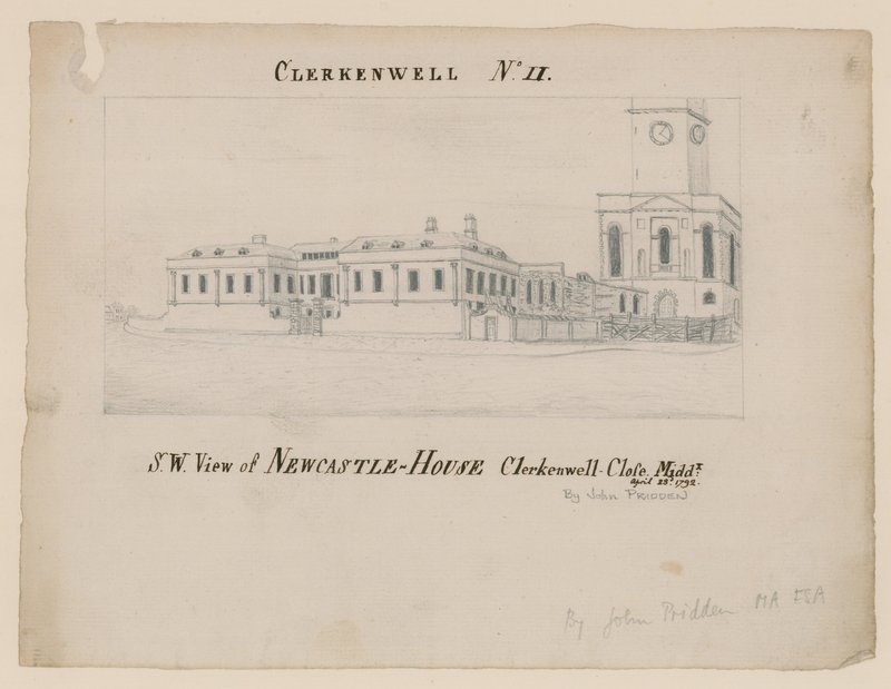 Newcastle House, Clerkenwell, London alkotó: English School