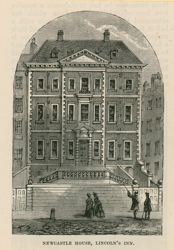 Newcastle House, Lincolns Inn, London alkotó: English School