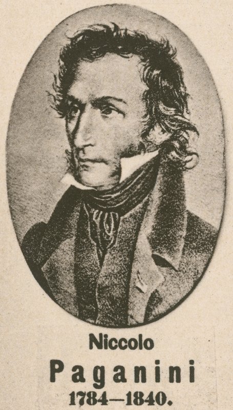 Niccolo Paganini (mélynyomás) alkotó: English School