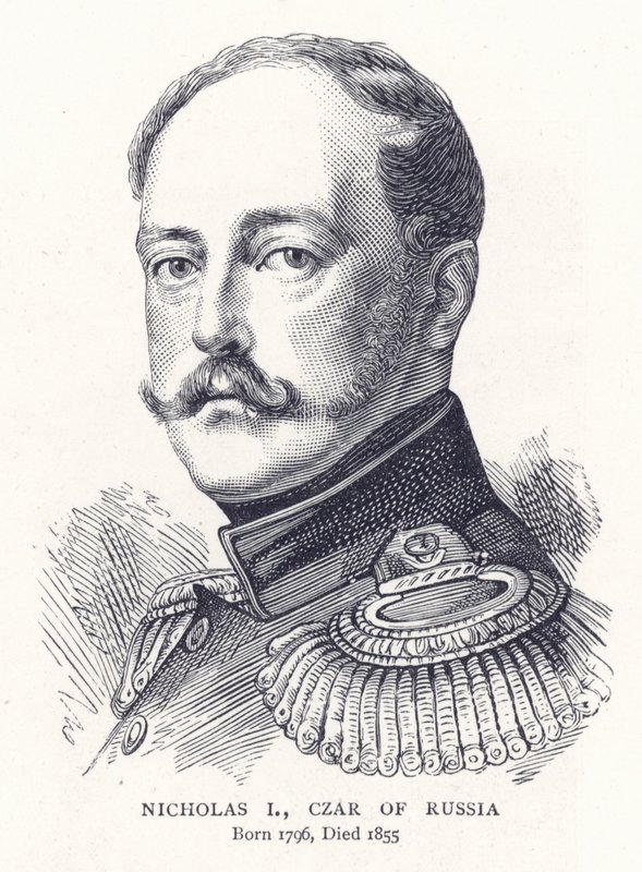 I. Miklós, Oroszország cárja alkotó: English School