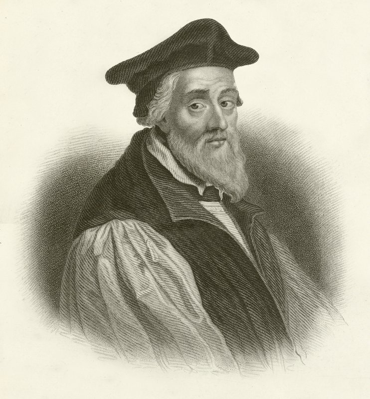 Nicholas Ridley, London püspöke alkotó: English School