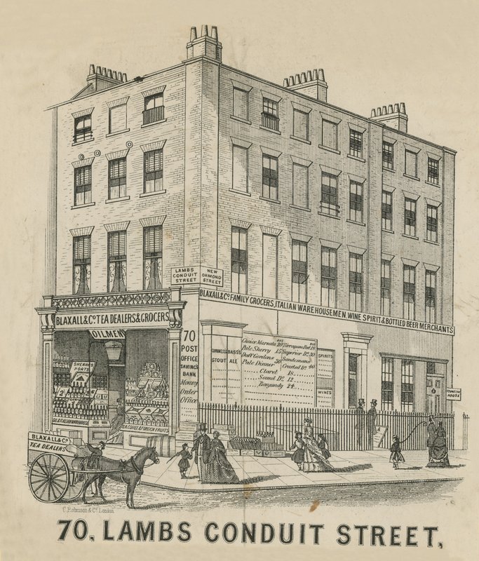 No 70 Lambs Conduit Street alkotó: English School