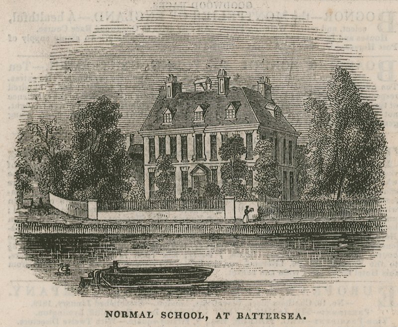 Normál iskola Battersea-ben alkotó: English School