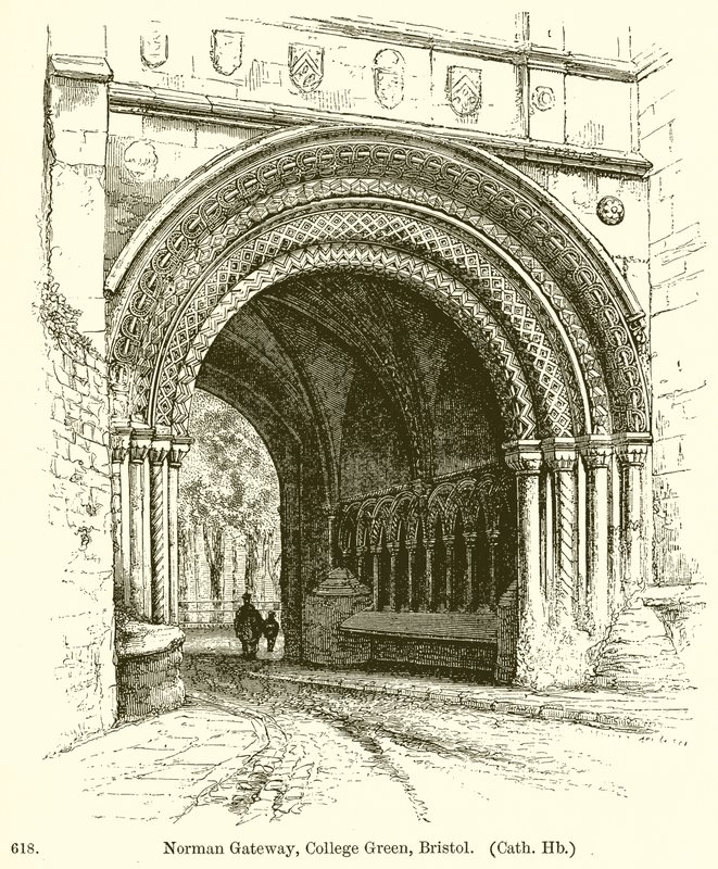 Norman Gateway, College Green, Bristol alkotó: English School
