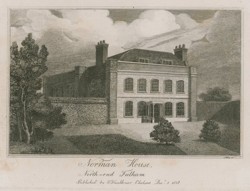 Norman House, Fulham északi végén alkotó: English School