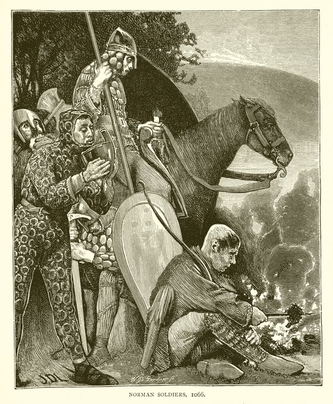 Norman katonák, 1066 alkotó: English School