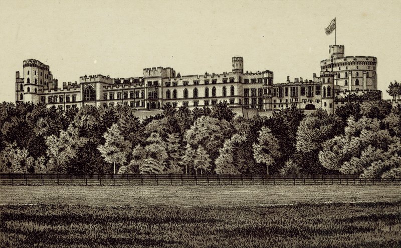 Északi front, windsori kastély alkotó: English School