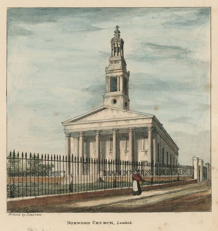 Norwood Church, Lambeth, London alkotó: English School