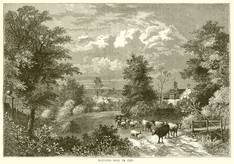 Notting Hill 1750-ben alkotó: English School