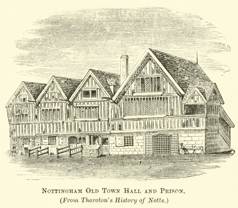 Nottingham régi városháza és börtön alkotó: English School