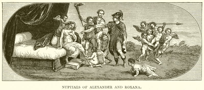 Sándor és Roxana esküvője alkotó: English School