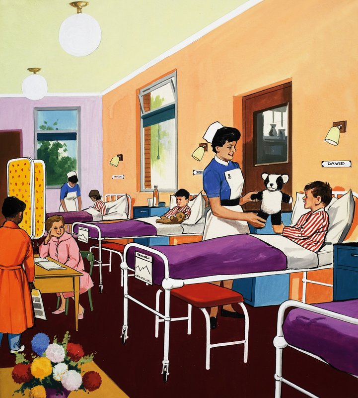 Ápolók alkotó: English School