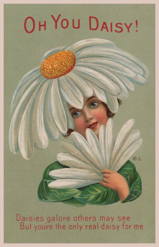 Ó, te Daisy! (színes litográfia) alkotó: English School